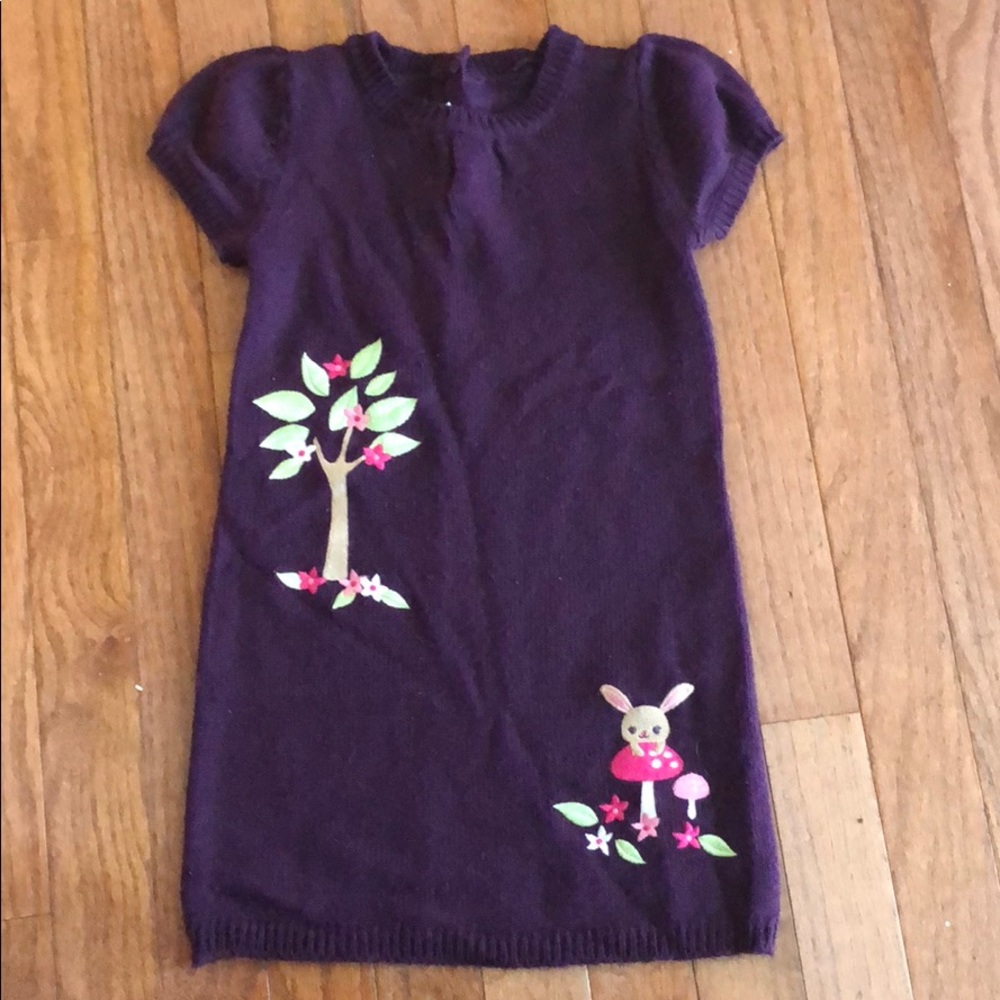 Adorable girls sweater dress